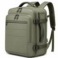 Sac à dos cabine 48 x 32 x 18 cm en polyester vert kaki multifonctionnel