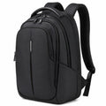 Sac à dos 30 × 15 × 45 cm noir en polyester pour ordinateur style urbain