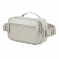 Sac banane 26 x 8 x 16 cm en polyester beige - rangement utilitaire réglable